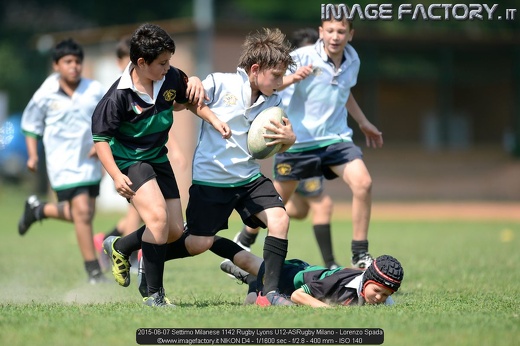 2015-06-07 Settimo Milanese 1142 Rugby Lyons U12-ASRugby Milano - Lorenzo Spada